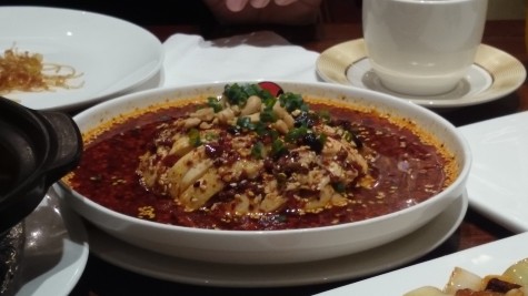 Sichuan cold chicken