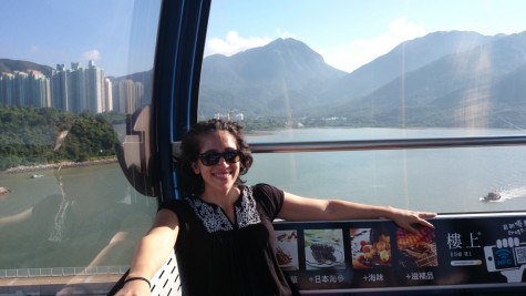 Riding the cable car