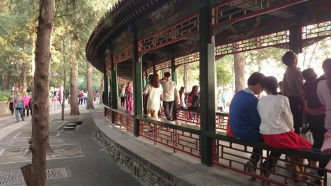A very long corridor