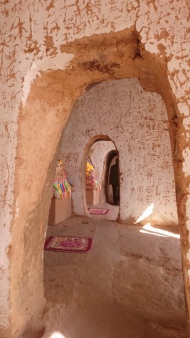 In the temple