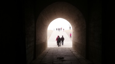 Exiting the wall