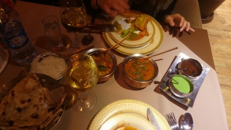 Indian dinner celebration