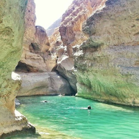 Leading up to the cave