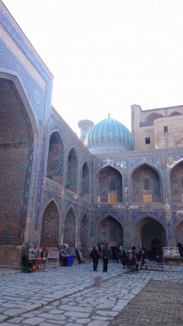 Inside of the west madrassa