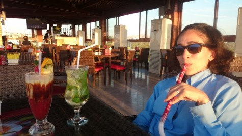 Cindy being cool